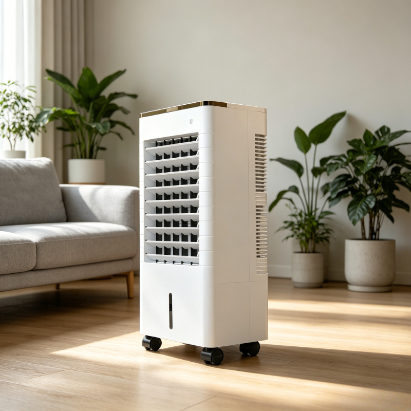 Office Tech - Portable Mini Air Cooler with Remote