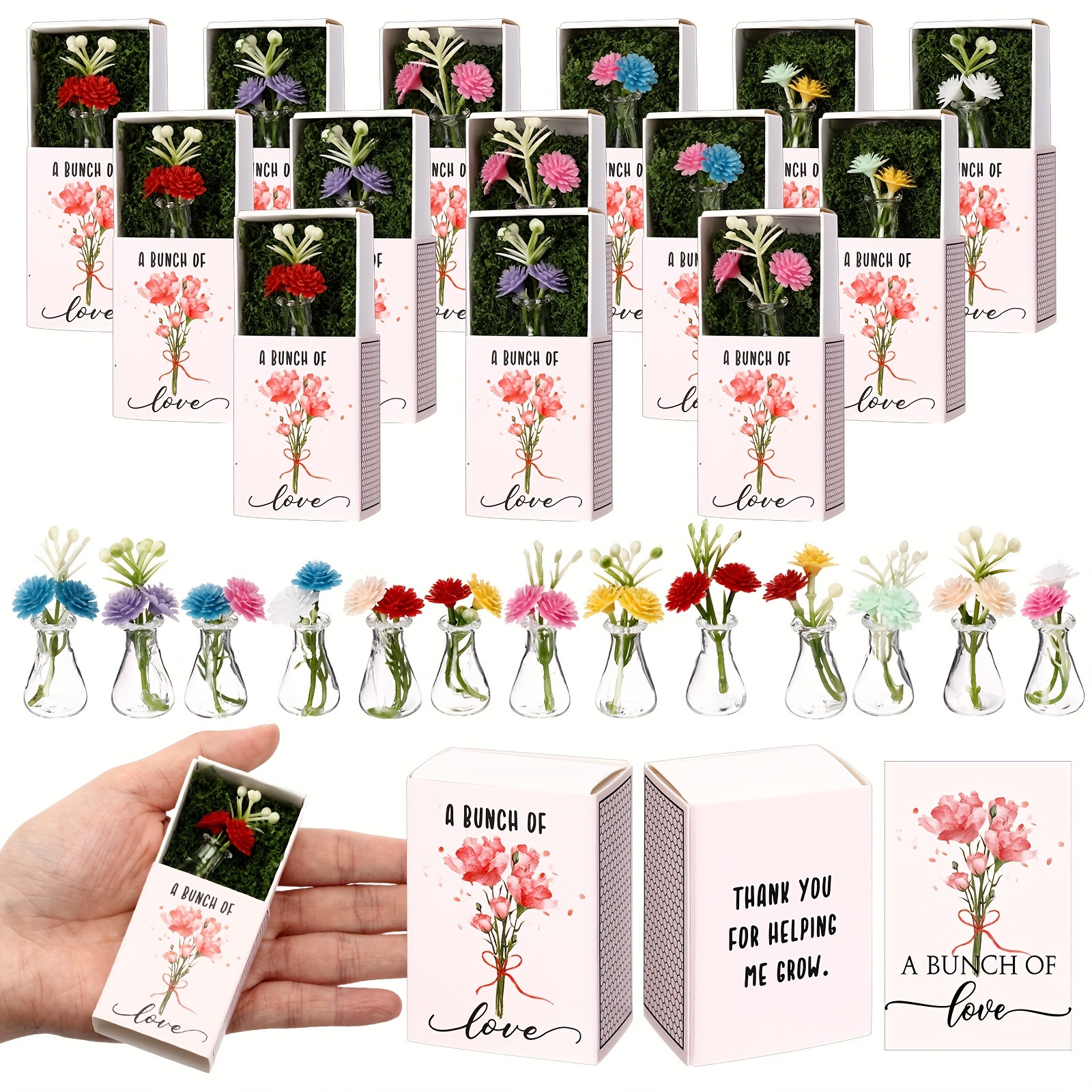 50 Bulk Mini Bud Vase with Sma – Office Tech Bewertung und Preis