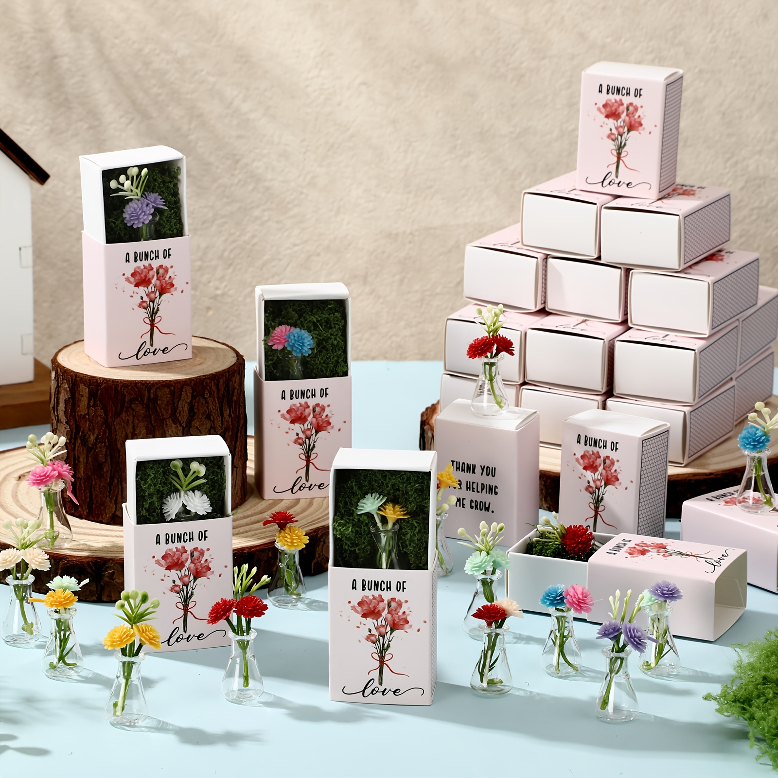 50 Bulk Mini Bud Vase with Sma – Office Tech Bewertung und Preis