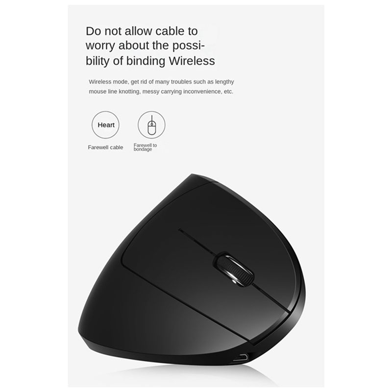 doyou Wireless 2.4G Vertical V – Ergonomic Mouse Vertical Bewertung und Preis