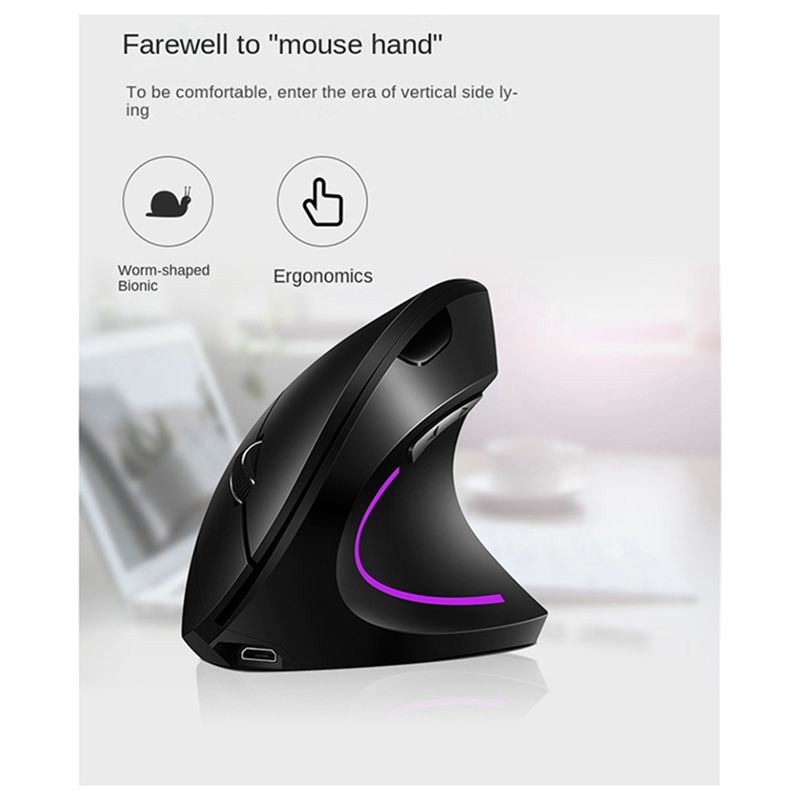 doyou Wireless 2.4G Vertical V – Ergonomic Mouse Vertical Bewertung und Preis