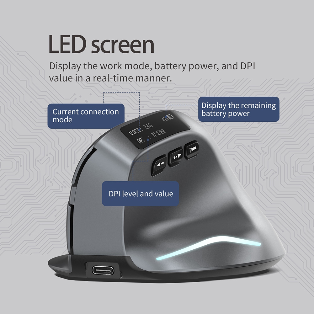AB53 Bluetooth Vertical Wirele – Ergonomic Mouse Vertical Bewertung und Preis