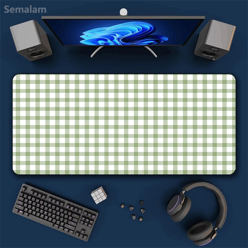 1pc Green Grid Control Art Mou – Office Desk Tech Accessories Bewertung und Preis
