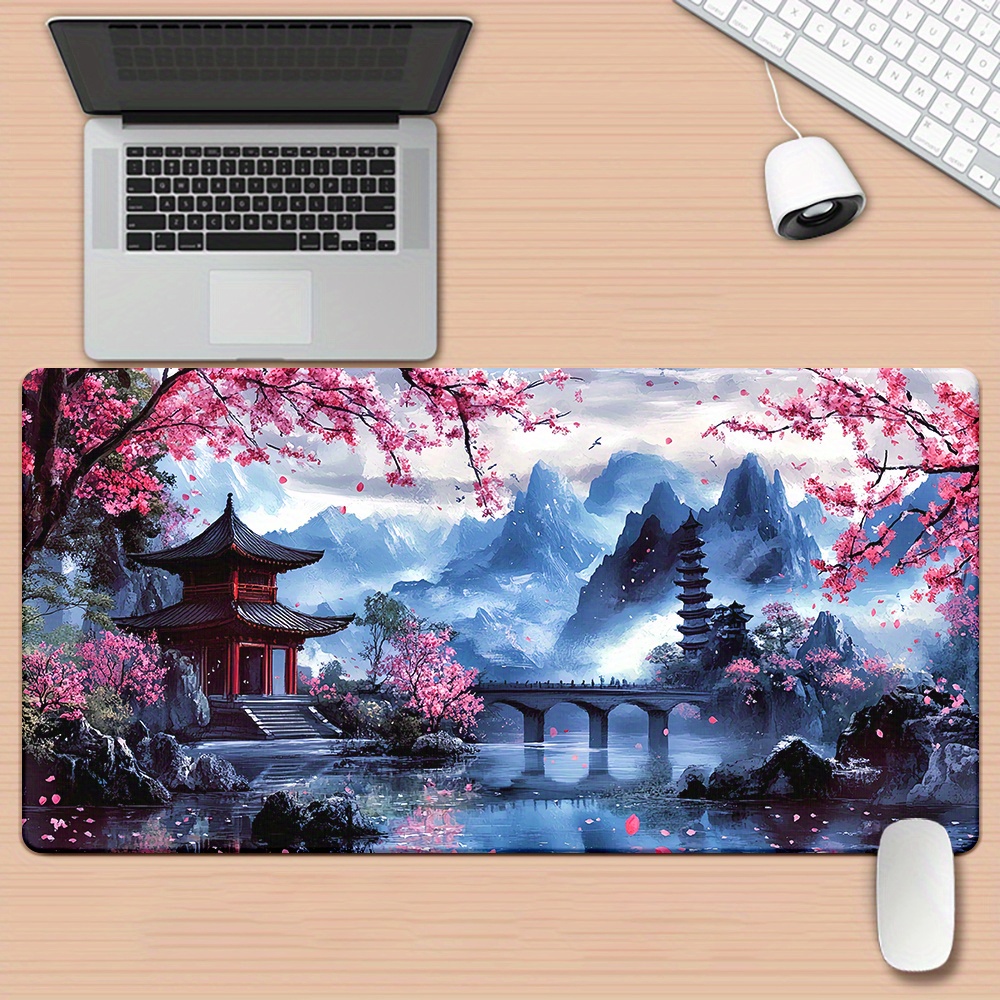 Cherry Blossom Ink Painting La – Office Desk Tech Accessories Bewertung und Preis