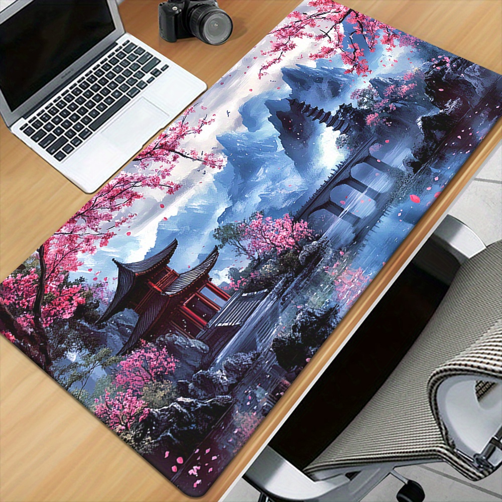 Cherry Blossom Ink Painting La – Office Desk Tech Accessories Bewertung und Preis