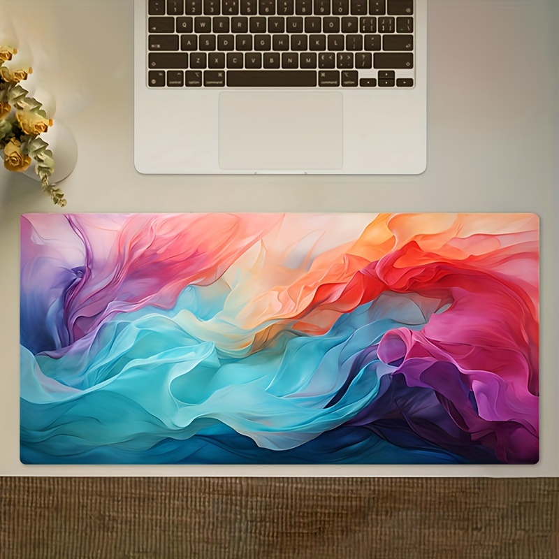 Large Abstract Color Mouse Pad – Office Desk Tech Accessories Bewertung und Preis