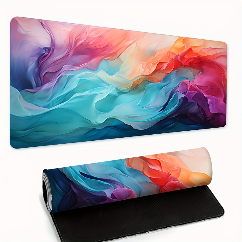 Large Abstract Color Mouse Pad – Office Desk Tech Accessories Bewertung und Preis