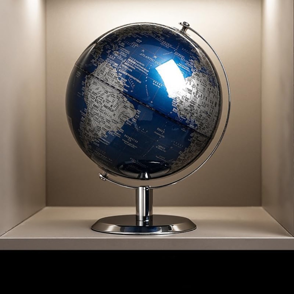 8 Inch World Globe with Stainl – Office Tech Bewertung und Preis