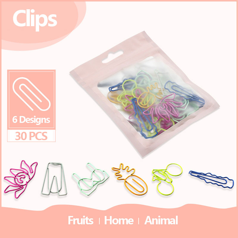 30 PCS Kawaii Paper Clips Book – Office Desk Tech Accessories Bewertung und Preis