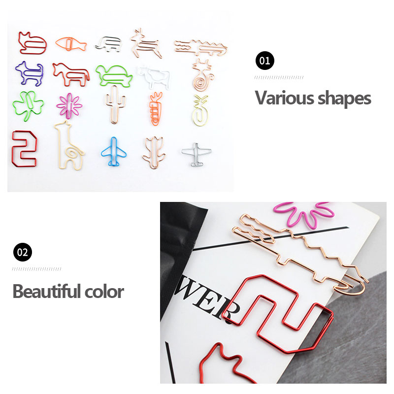 30 PCS Kawaii Paper Clips Book – Office Desk Tech Accessories Bewertung und Preis