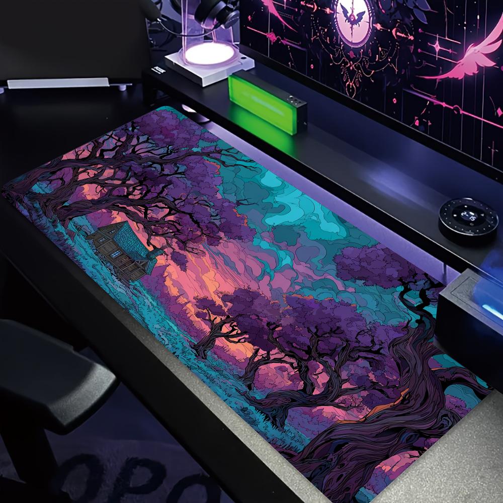 Mysterious Purple Forest large – Office Desk Tech Accessories Bewertung und Preis