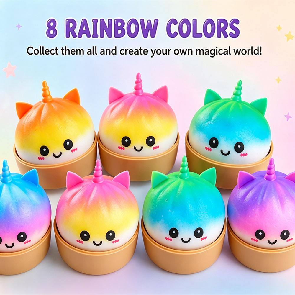 Jumbo Unicorn Bao Bun Squishy  – Office Tech Bewertung und Preis
