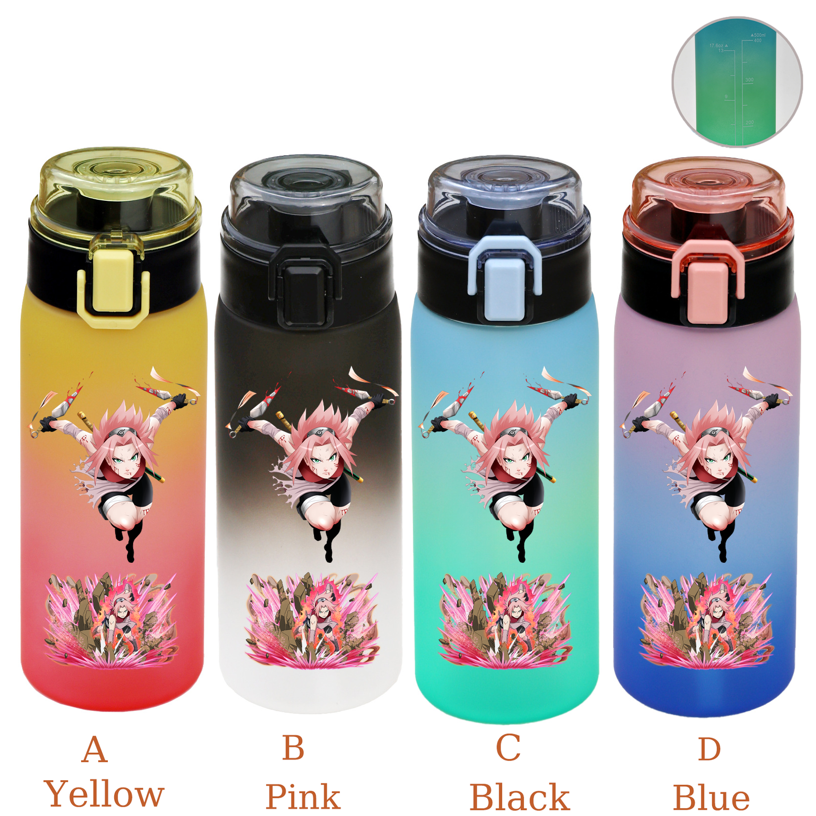 500ML NARUTO Sports Water Bott – Office Tech Bewertung und Preis
