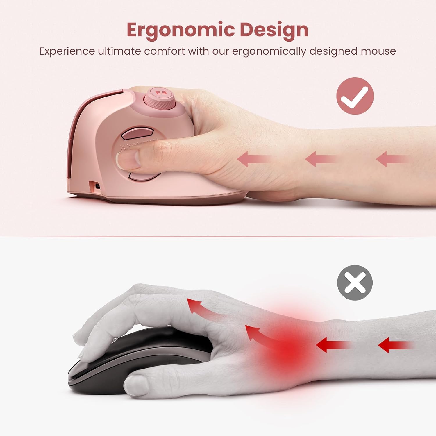 Seenda Ergonomic Bluetooth 2.4 – Ergonomic Mouse Vertical Bewertung und Preis