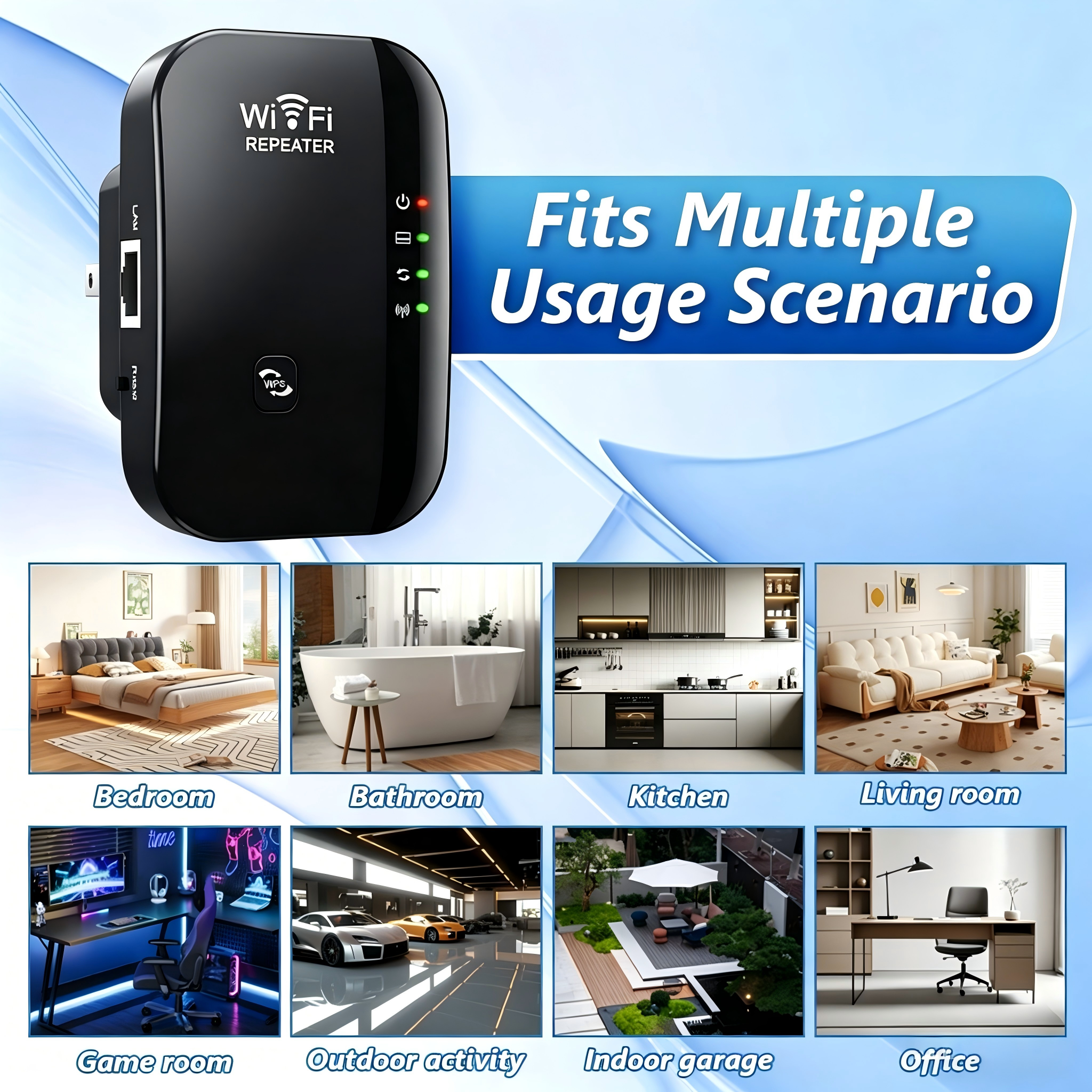 Wireless 300M 2.4GHz WiFi Rang – Office Tech Bewertung und Preis
