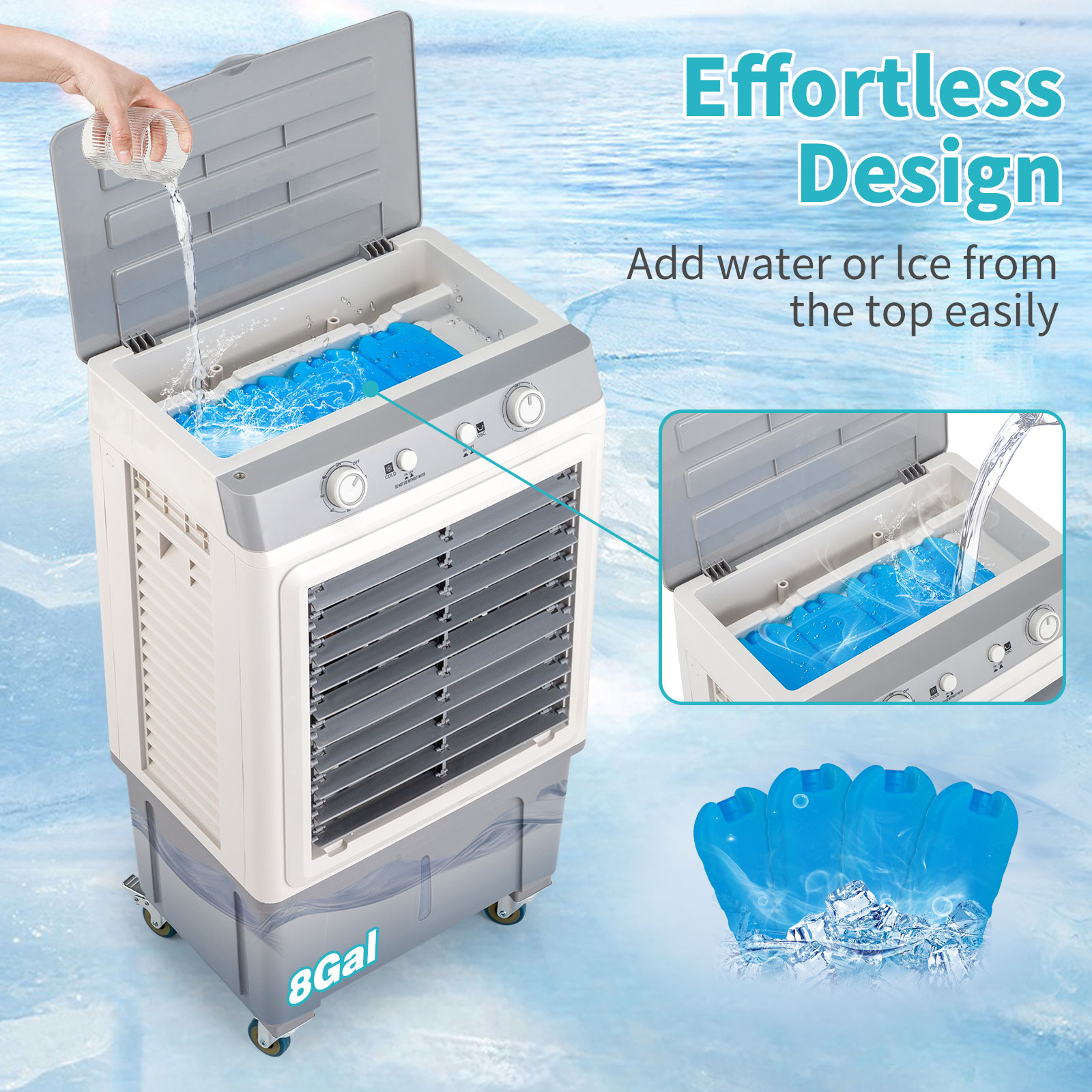 Mechanical Air Cooler Fan with – Office Tech Bewertung und Preis