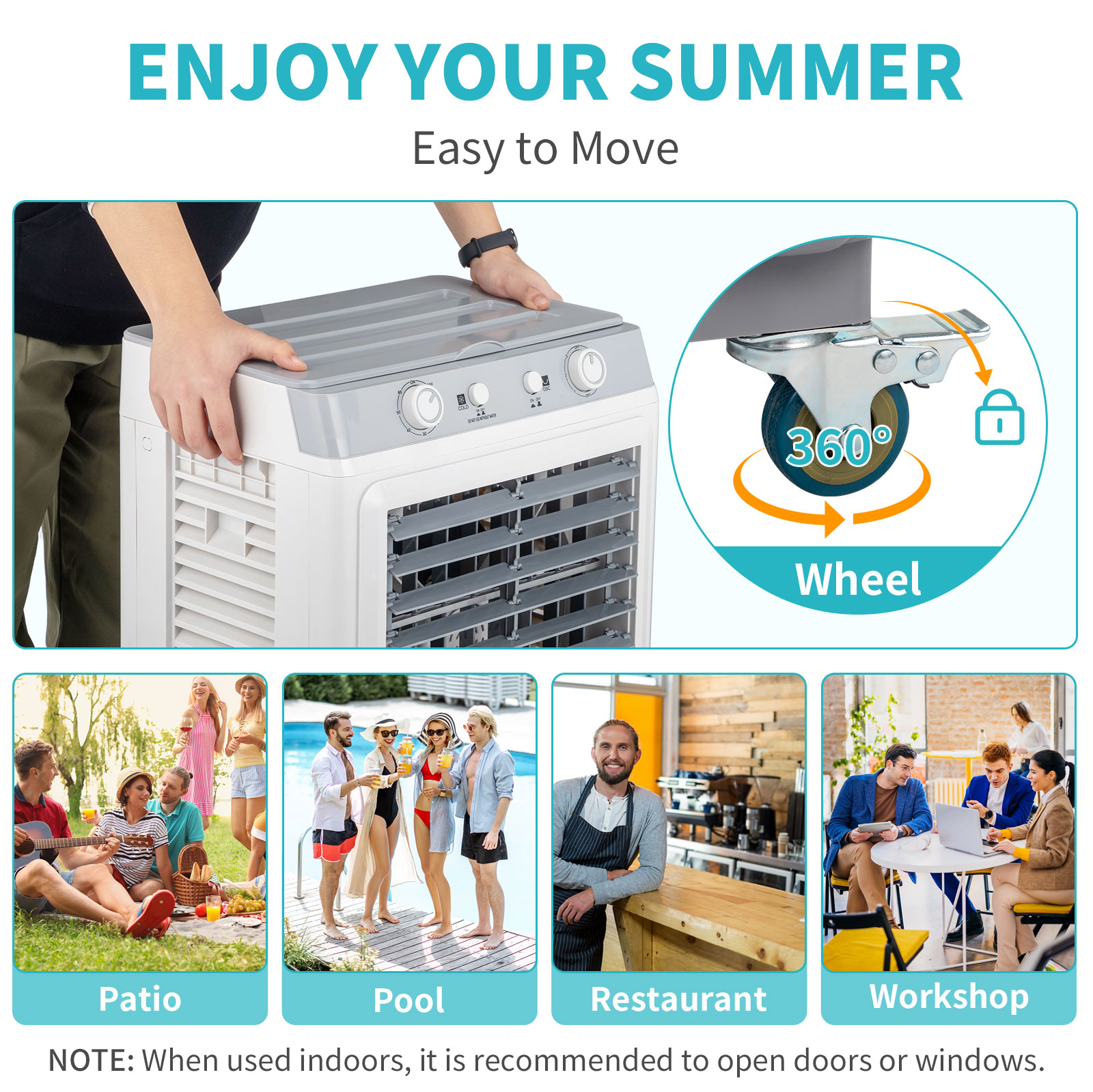 Mechanical Air Cooler Fan with – Office Tech Bewertung und Preis