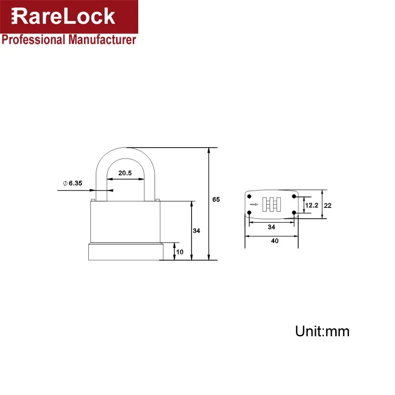 Combination Padlock 3 Digit Pa – Cash Drawer Pos Bewertung und Preis